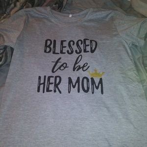 Mom & daughter matching shirts